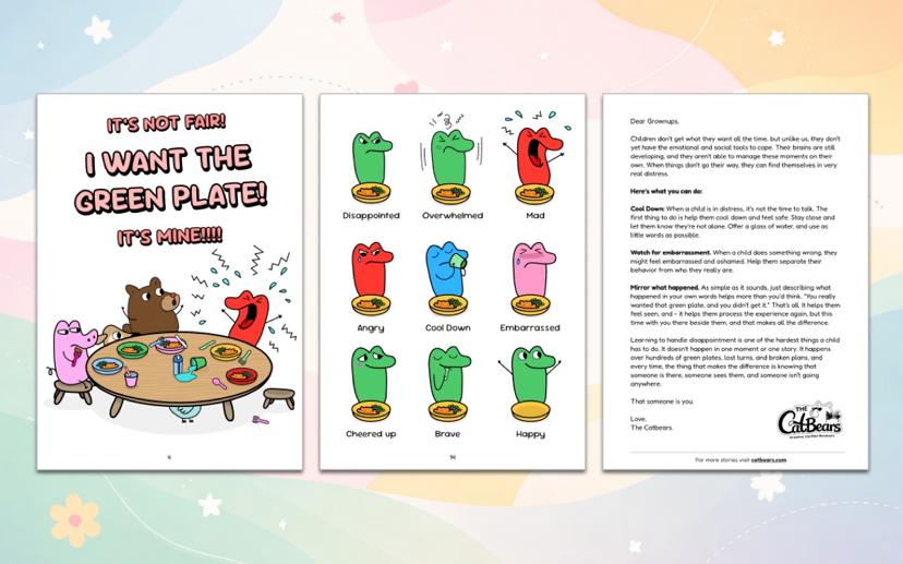 Social story guide for parents and teachers showing educational tips and strategies for using social stories with children