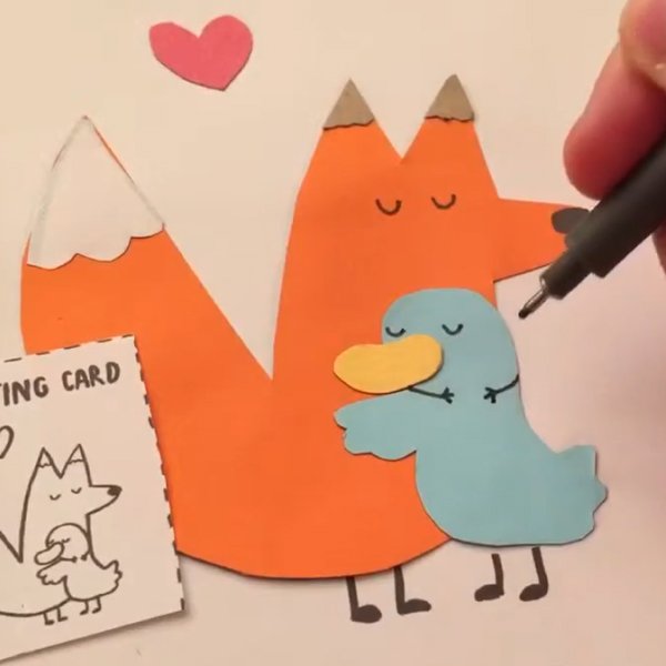 Draw eyes and hands - Step 6 of 10