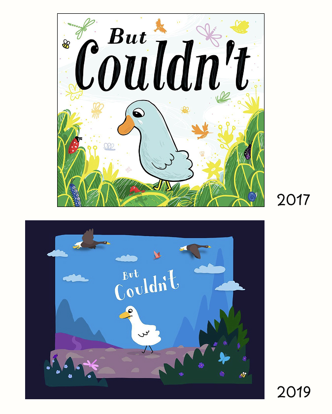 2017 and 2019 versions of the But Couldn't page